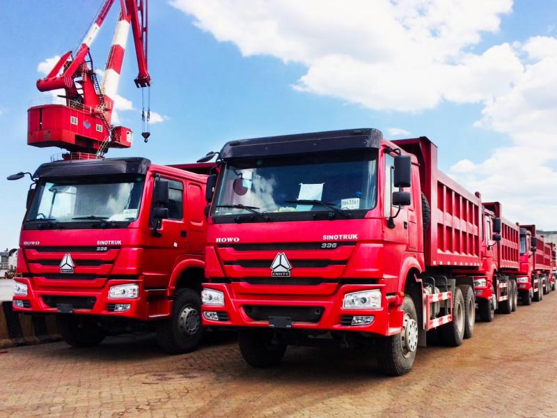 Dump Trucks Exported to Saudi Arabia