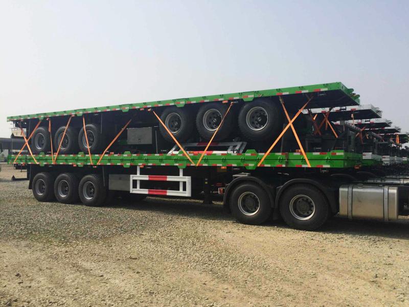 Flatbed Trailers Exported to Africa