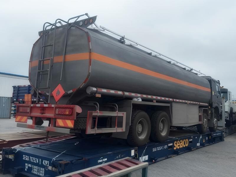 Fuel Tanker Truck Exported to the Middle East