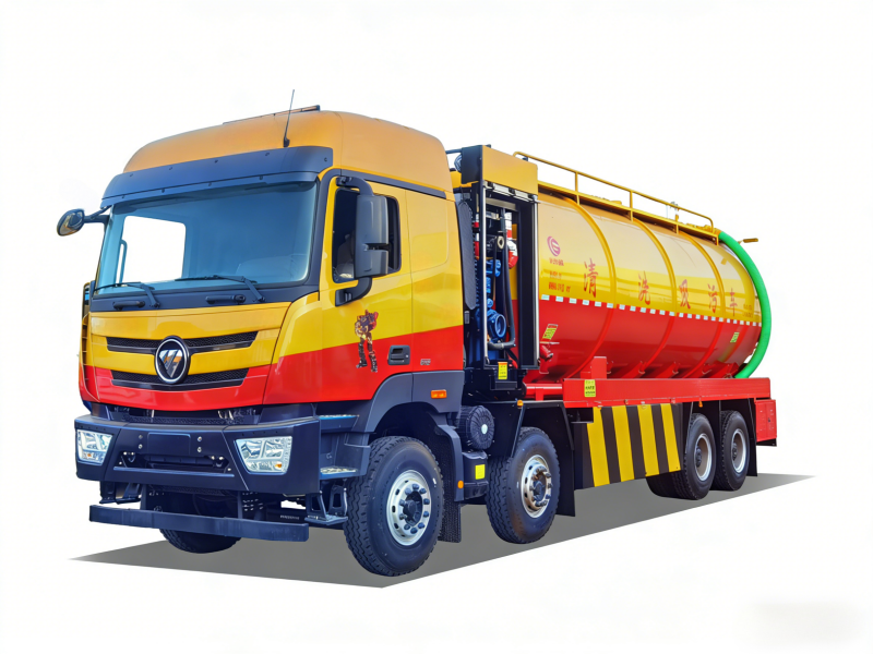 FOTON 8X4 Vacuum Sewage Suction Truck