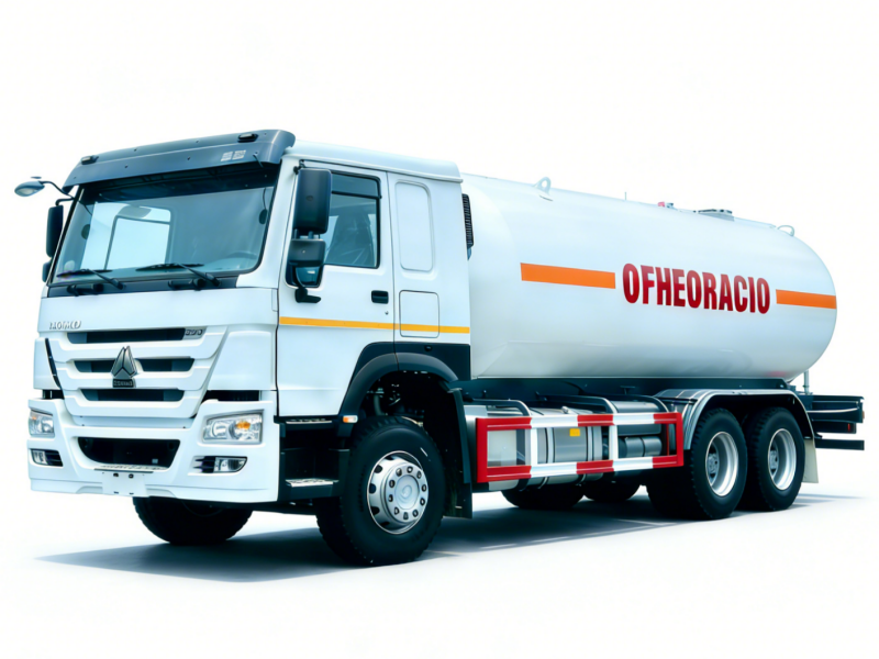 HOWO 6X4 20CBM LPG Gas Tanker Truck