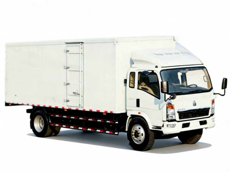 HOWO 4×2 5T-20T Closed Box Truck