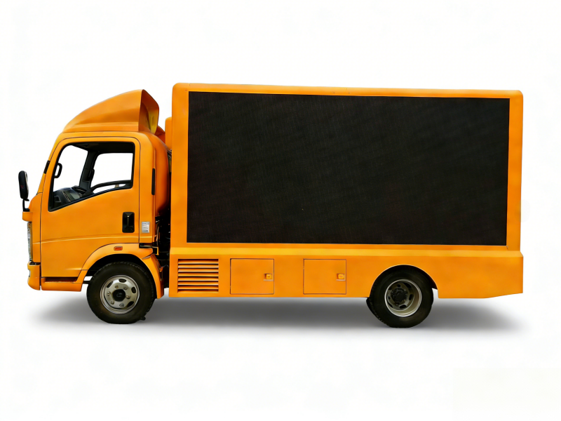 HOWO 4X2 LED Screen Display Truck