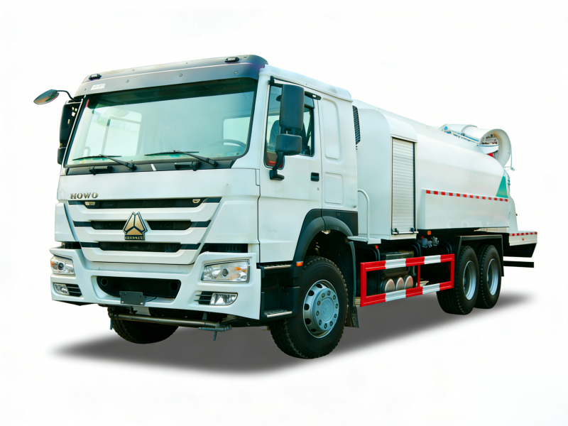 HOWO Multifunctional Fog Cannon Watering Truck