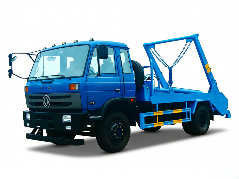 Dongfeng 10 Cbm Swing Arm Garbage Truck
