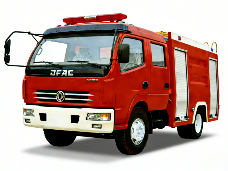 Dongfeng 4X2 6CBM Water Foam Fire Fighting Truck