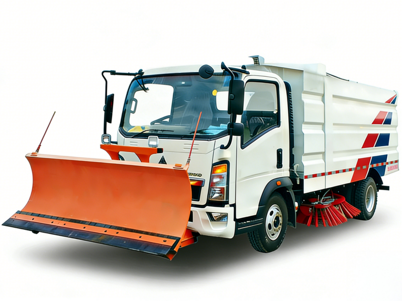 HOWO 5CBM Street Snow Removal Truck