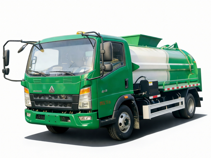 HOWO 4X2 Food Waste Garbage Truck