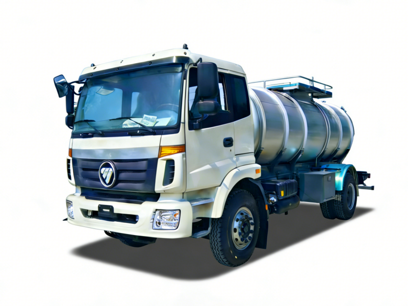 5,000L – 10,000L Stainless Steel Potable Water Delivery Truck